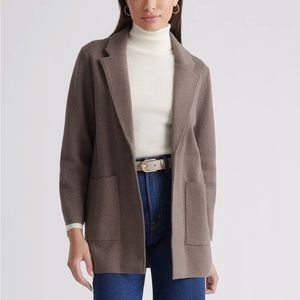 Quince 100% Organic Cotton Knit Blazer